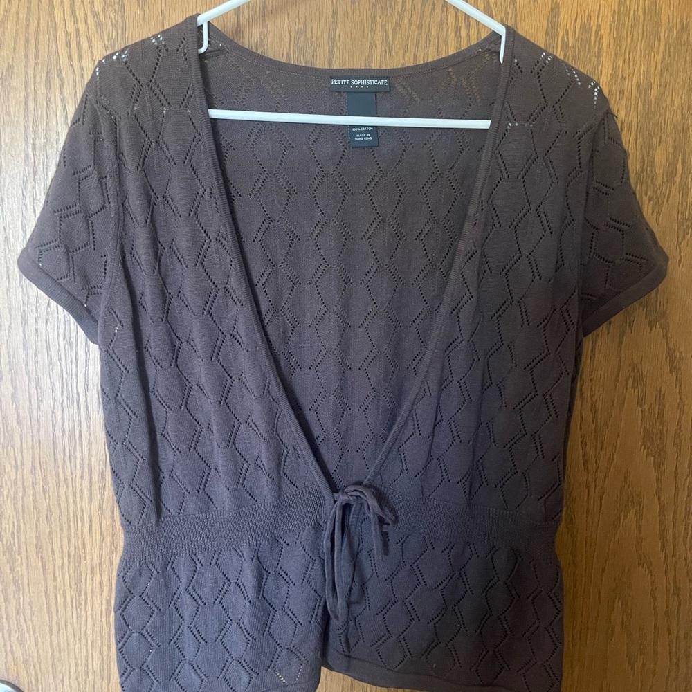 Petite Sophisticate Vintage Cardigan ***